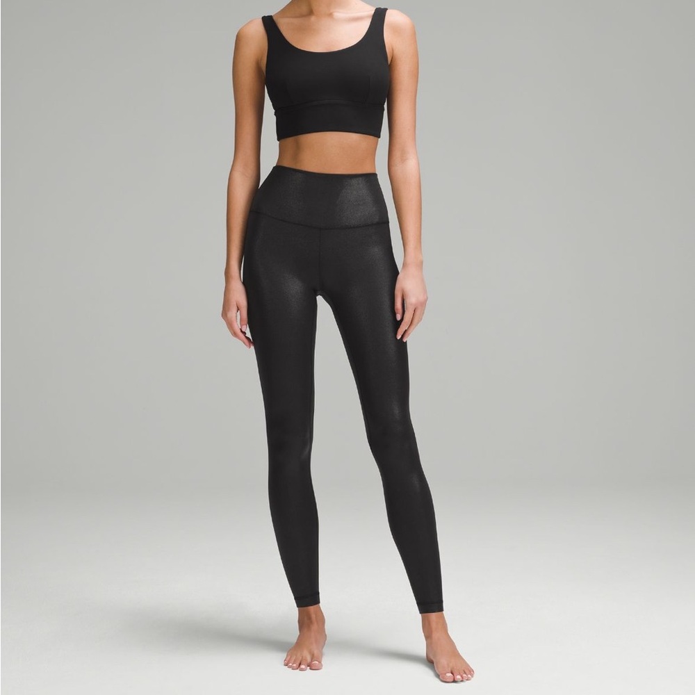 LULULEMON RADIATE FOIL BLACK ALIGNS